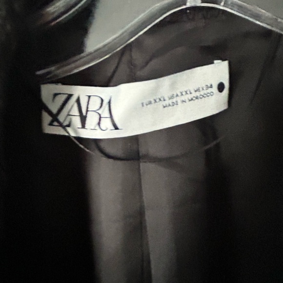 Zara Classic Double Breasted Blazer with Gold Buttons xxl - Picture 6 of 6